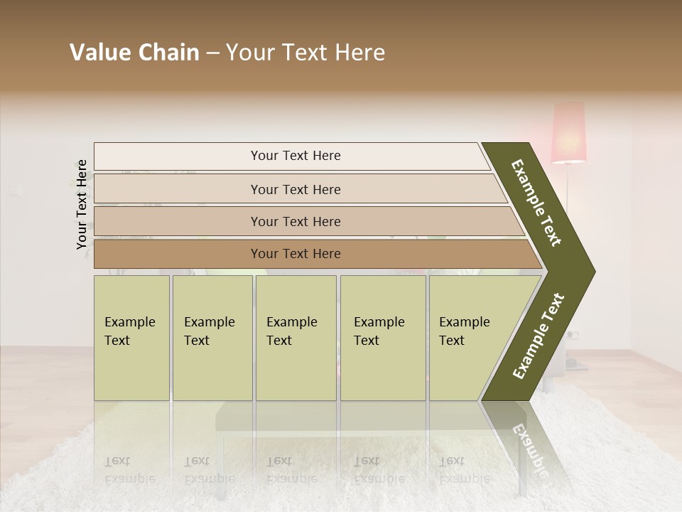 Lifestyle Sitting Room PowerPoint Template