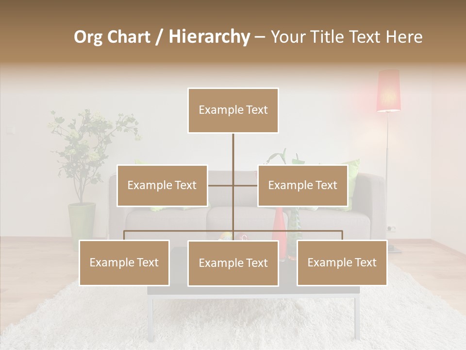 Lifestyle Sitting Room PowerPoint Template