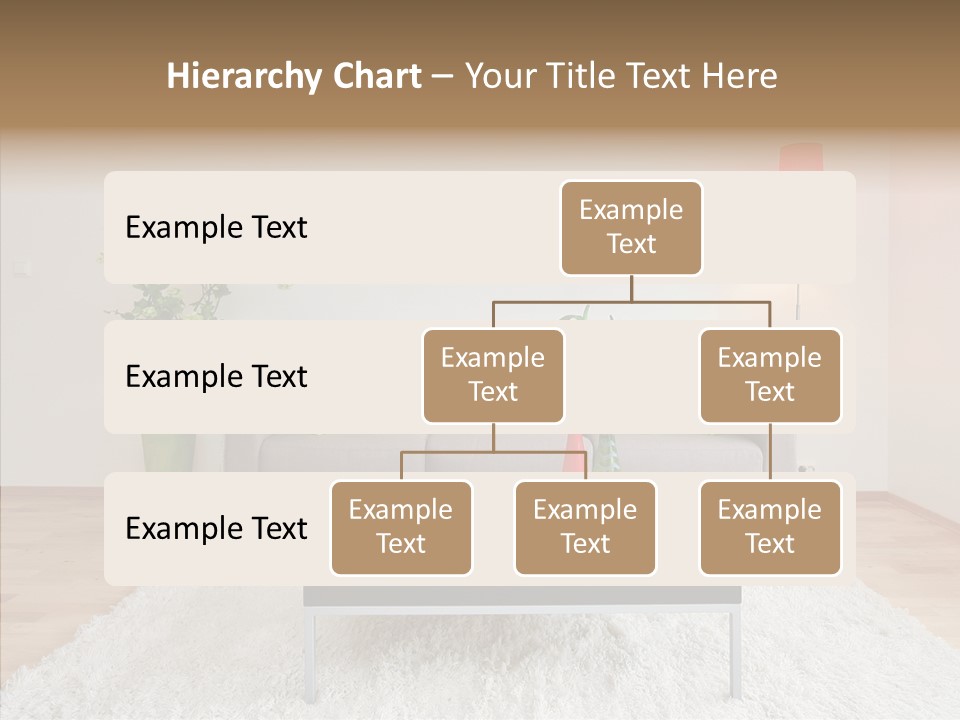 Lifestyle Sitting Room PowerPoint Template