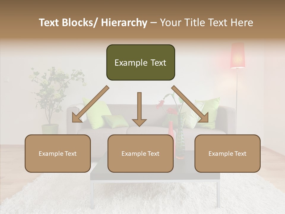 Lifestyle Sitting Room PowerPoint Template