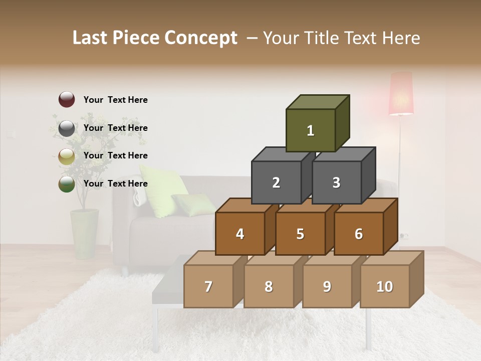 Lifestyle Sitting Room PowerPoint Template