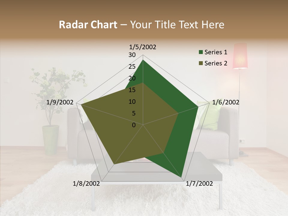 Lifestyle Sitting Room PowerPoint Template