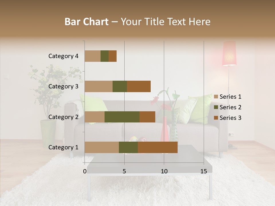 Lifestyle Sitting Room PowerPoint Template