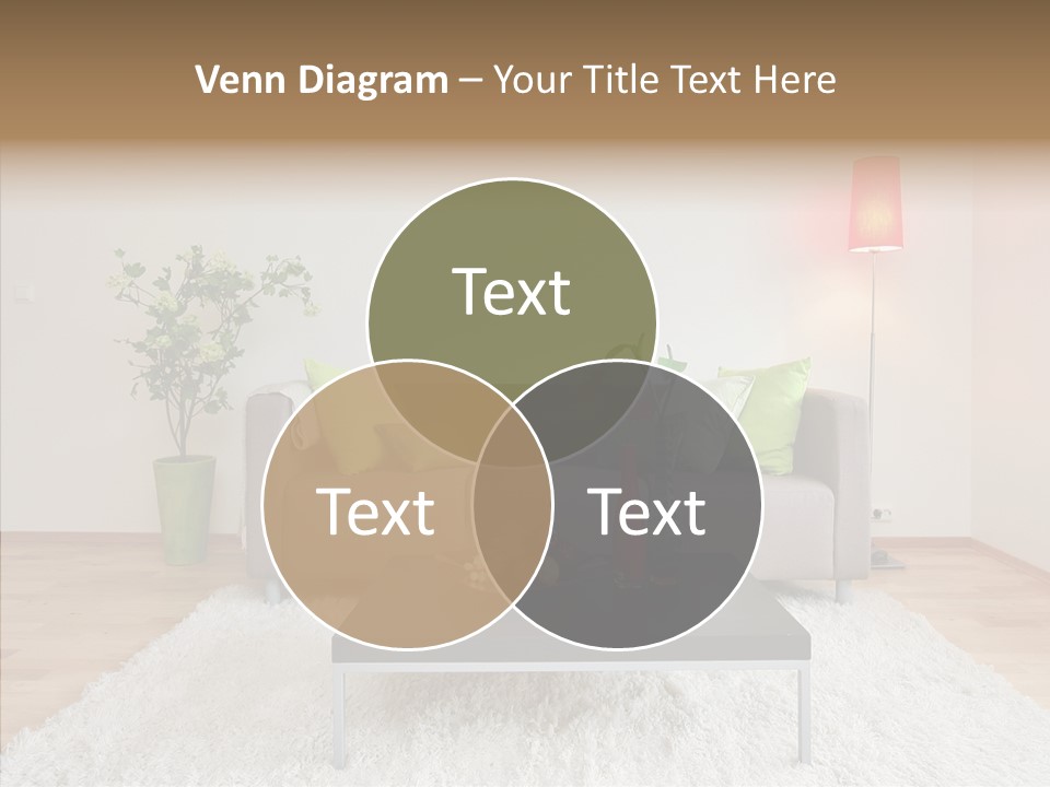 Lifestyle Sitting Room PowerPoint Template
