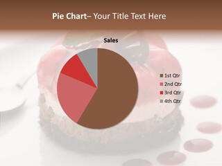 Temptation Fruit Chocolate PowerPoint Template