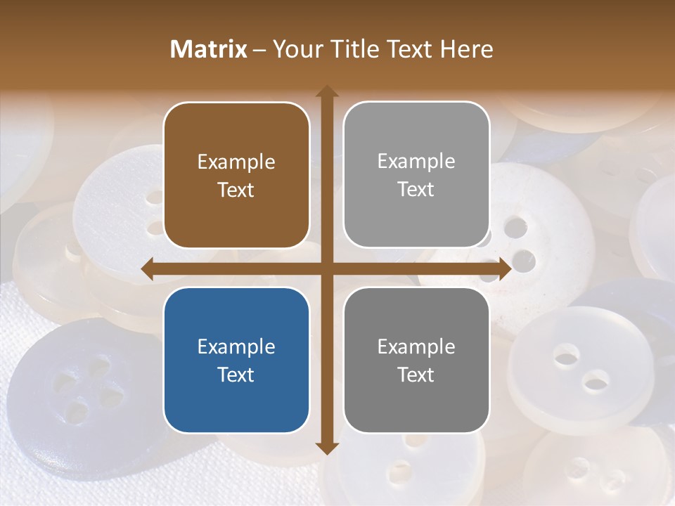 Sew Fasten Repair PowerPoint Template