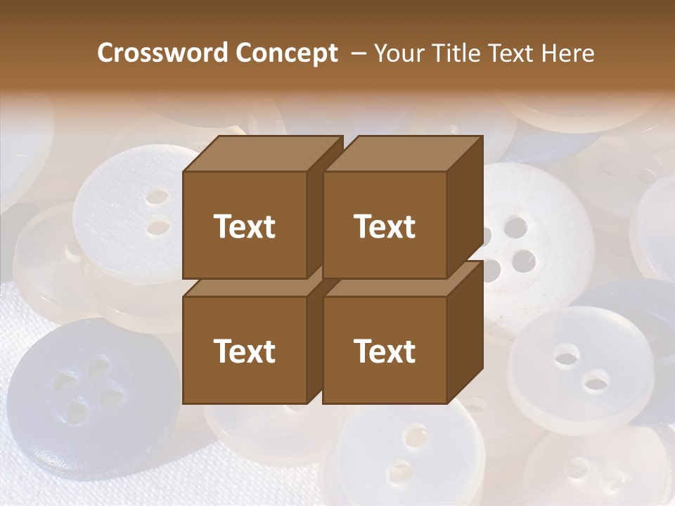 Sew Fasten Repair PowerPoint Template