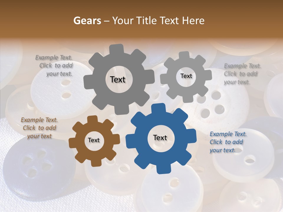 Sew Fasten Repair PowerPoint Template