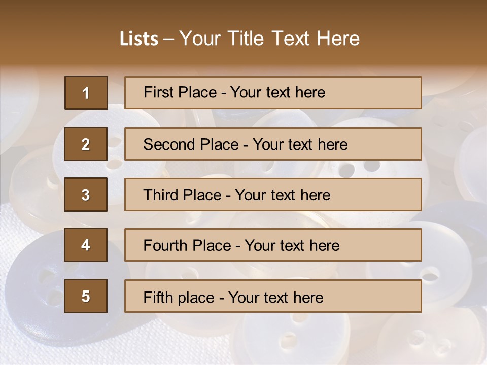 Sew Fasten Repair PowerPoint Template
