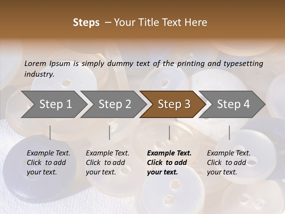 Sew Fasten Repair PowerPoint Template