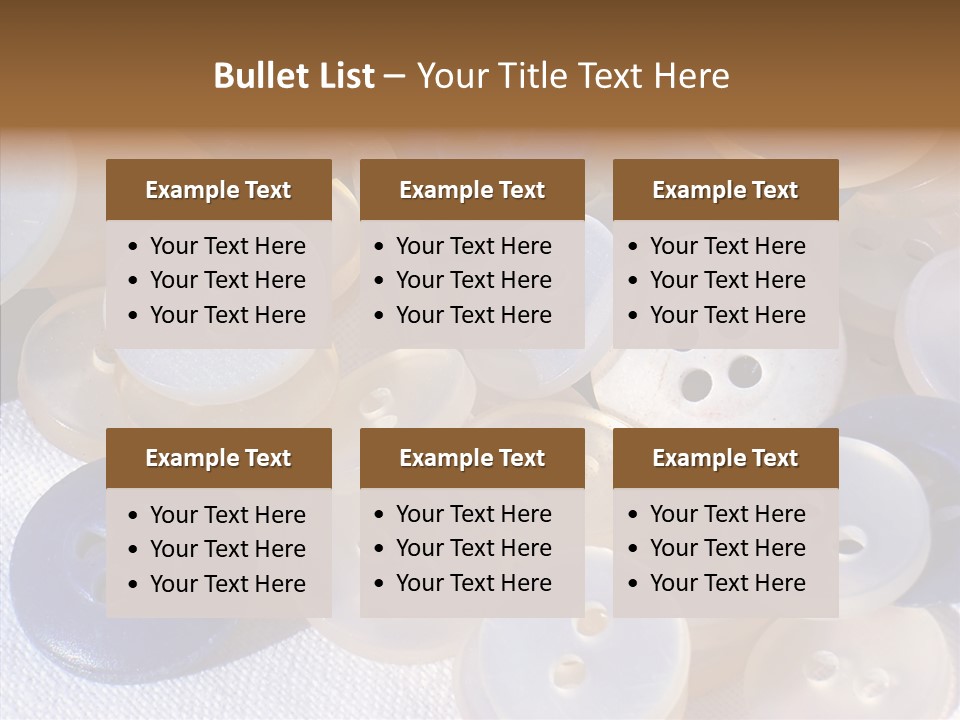 Sew Fasten Repair PowerPoint Template