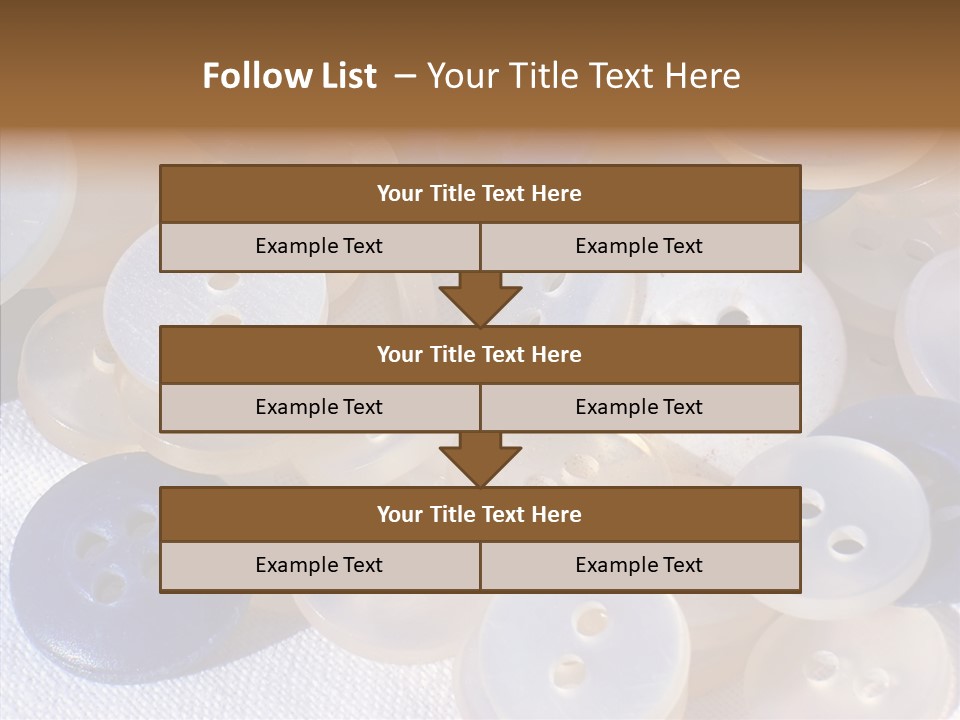 Sew Fasten Repair PowerPoint Template