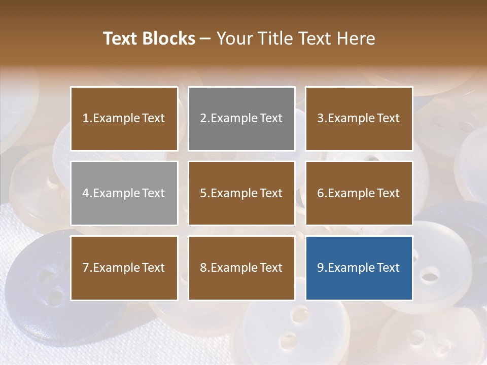 Sew Fasten Repair PowerPoint Template