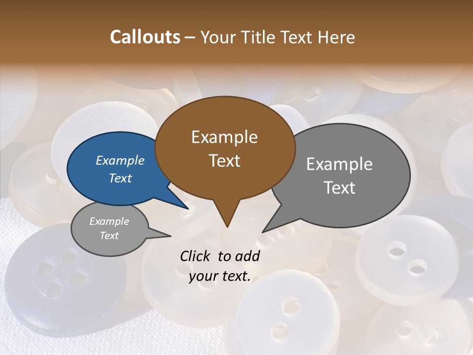 Sew Fasten Repair PowerPoint Template