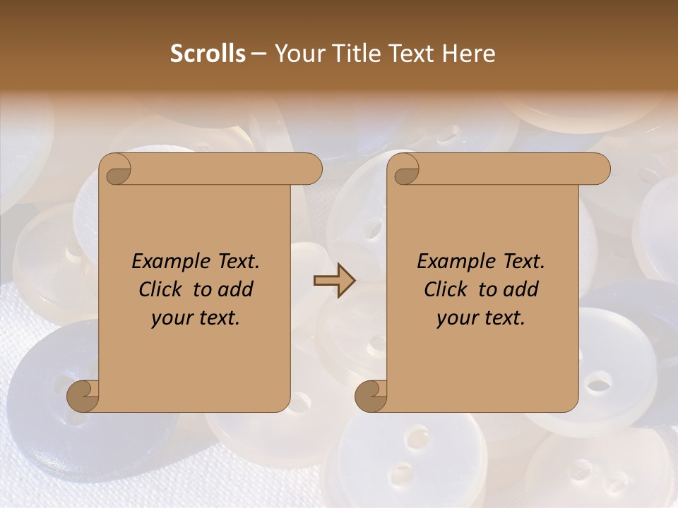 Sew Fasten Repair PowerPoint Template