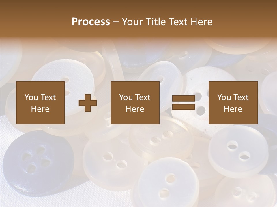 Sew Fasten Repair PowerPoint Template