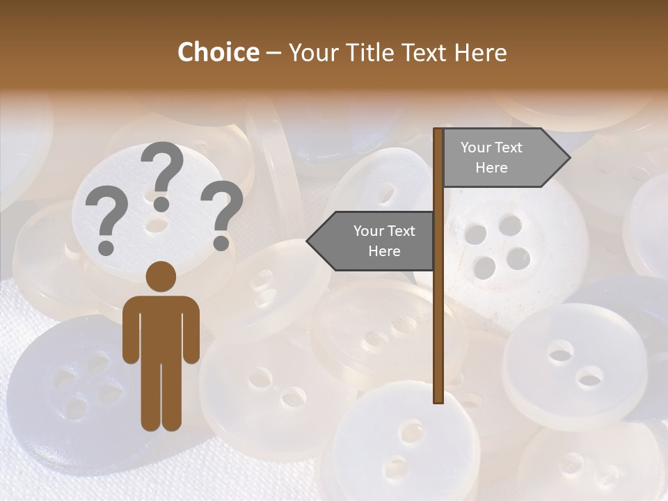 Sew Fasten Repair PowerPoint Template