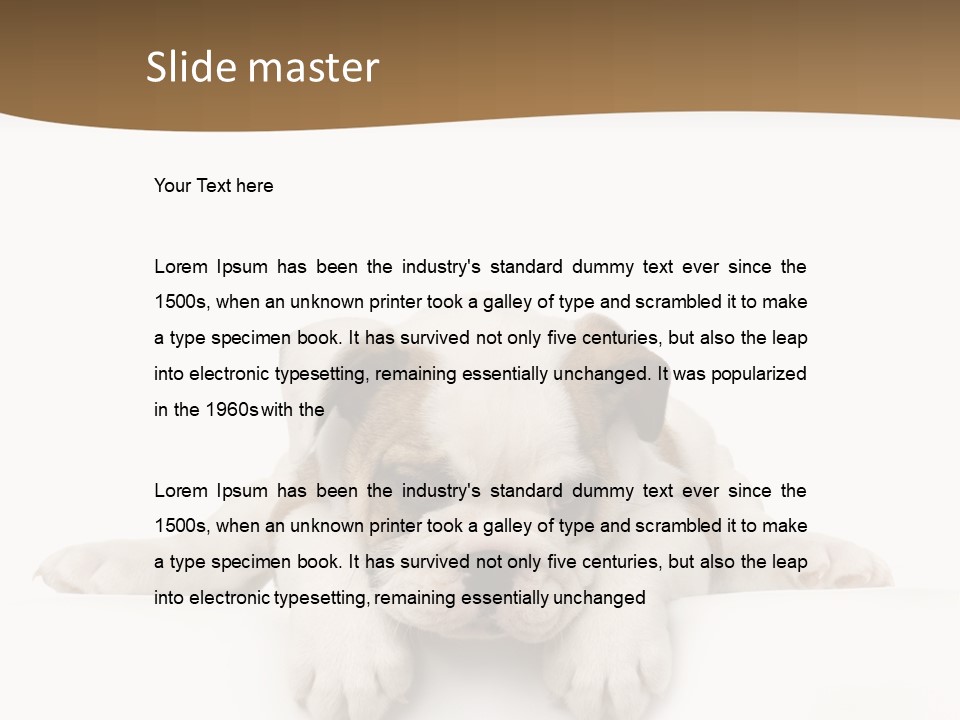 Friend Domestic Animals Breed PowerPoint Template