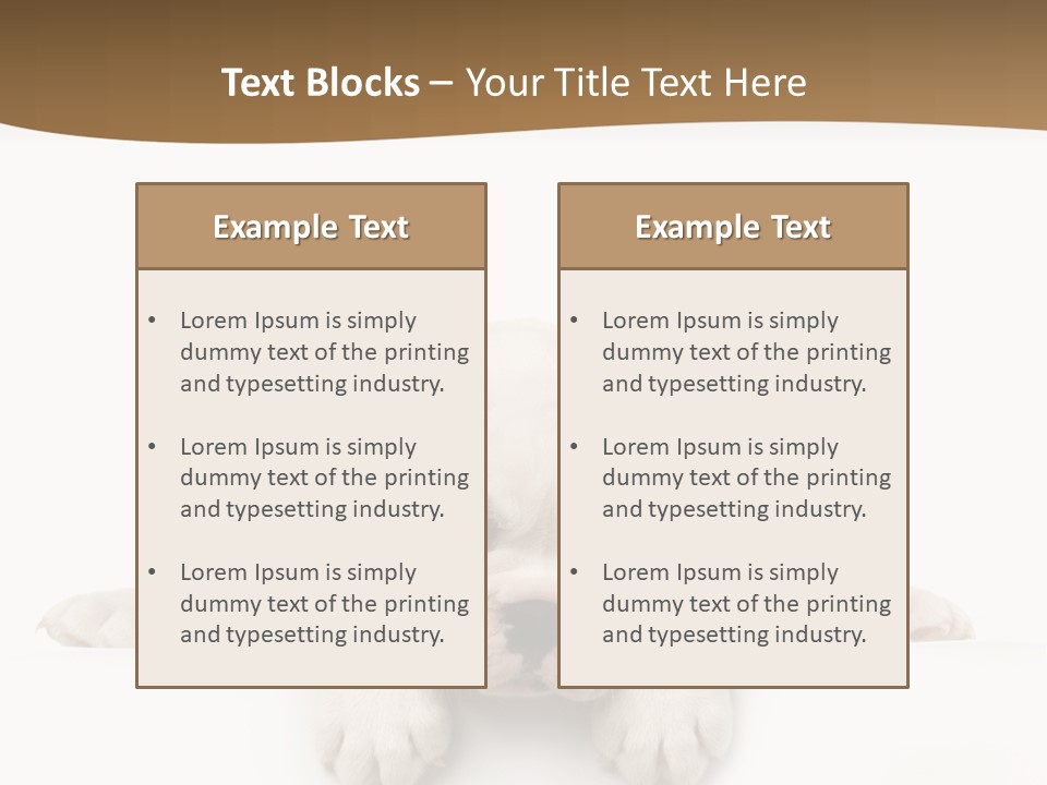 Friend Domestic Animals Breed PowerPoint Template