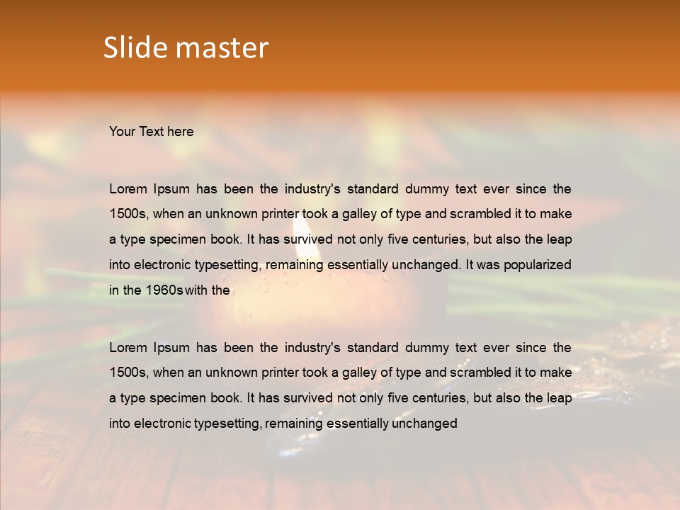 Refresh Cleanse Retreat PowerPoint Template