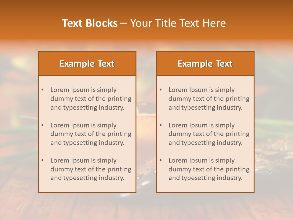 Refresh Cleanse Retreat PowerPoint Template