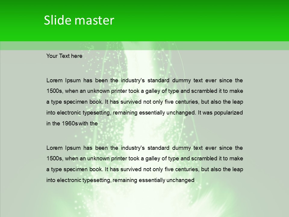 Flash Motion Cosmos PowerPoint Template