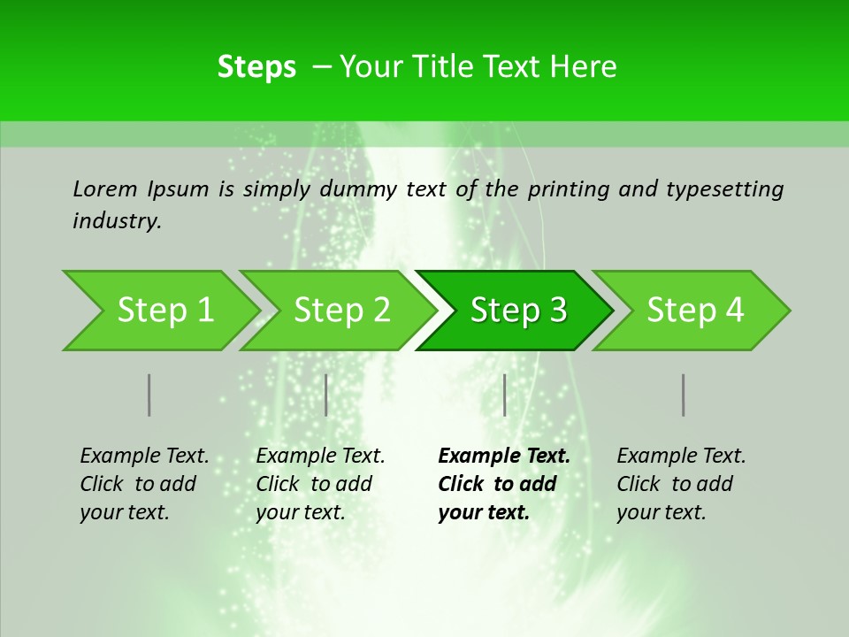 Flash Motion Cosmos PowerPoint Template