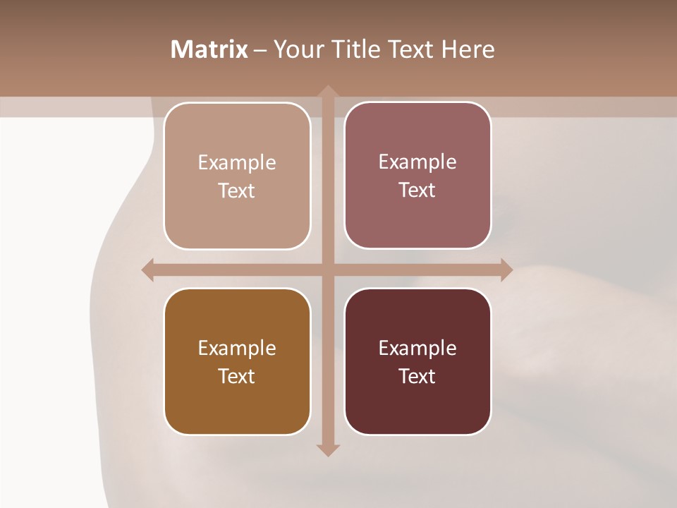 Isolated Muscular Fitness PowerPoint Template