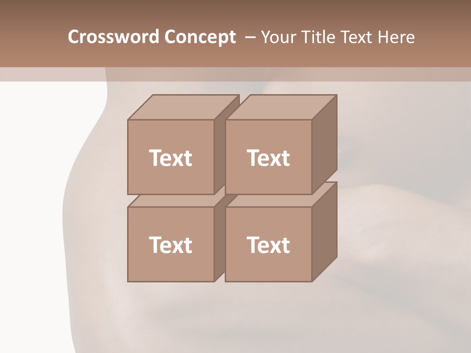 Isolated Muscular Fitness PowerPoint Template