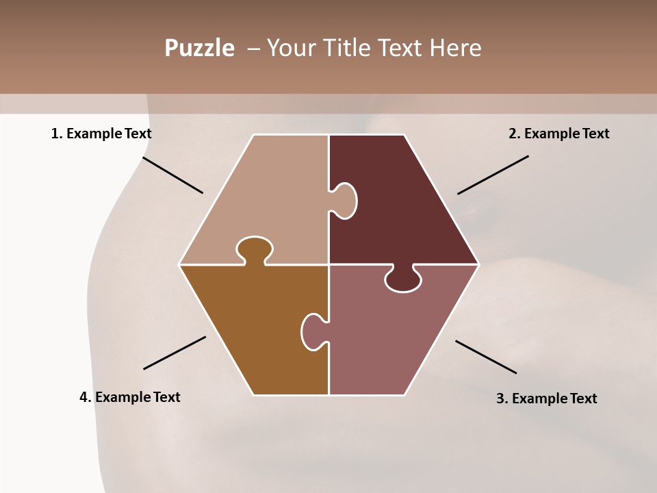 Isolated Muscular Fitness PowerPoint Template