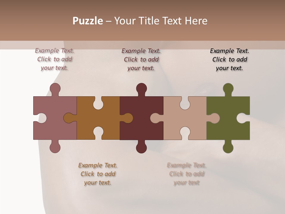 Isolated Muscular Fitness PowerPoint Template