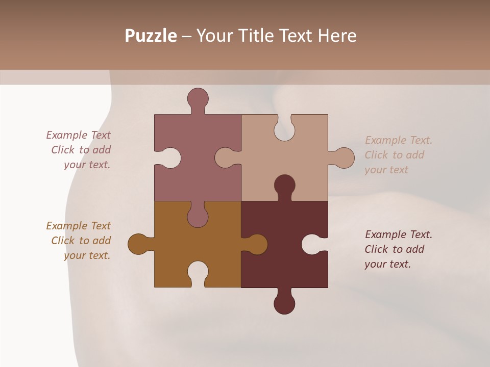 Isolated Muscular Fitness PowerPoint Template