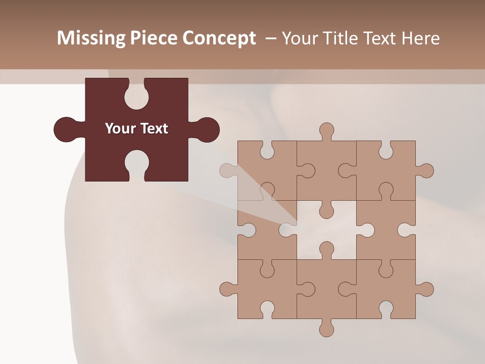 Isolated Muscular Fitness PowerPoint Template