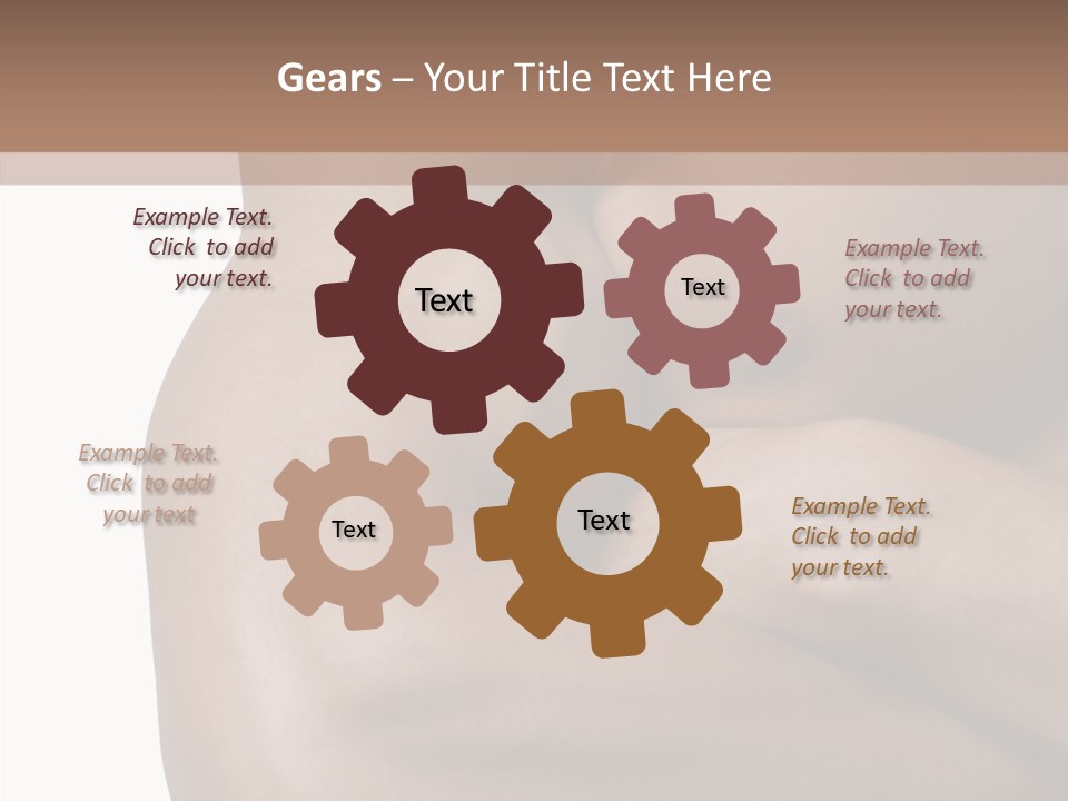 Isolated Muscular Fitness PowerPoint Template