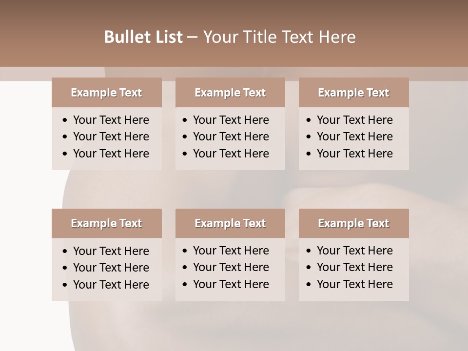 Isolated Muscular Fitness PowerPoint Template