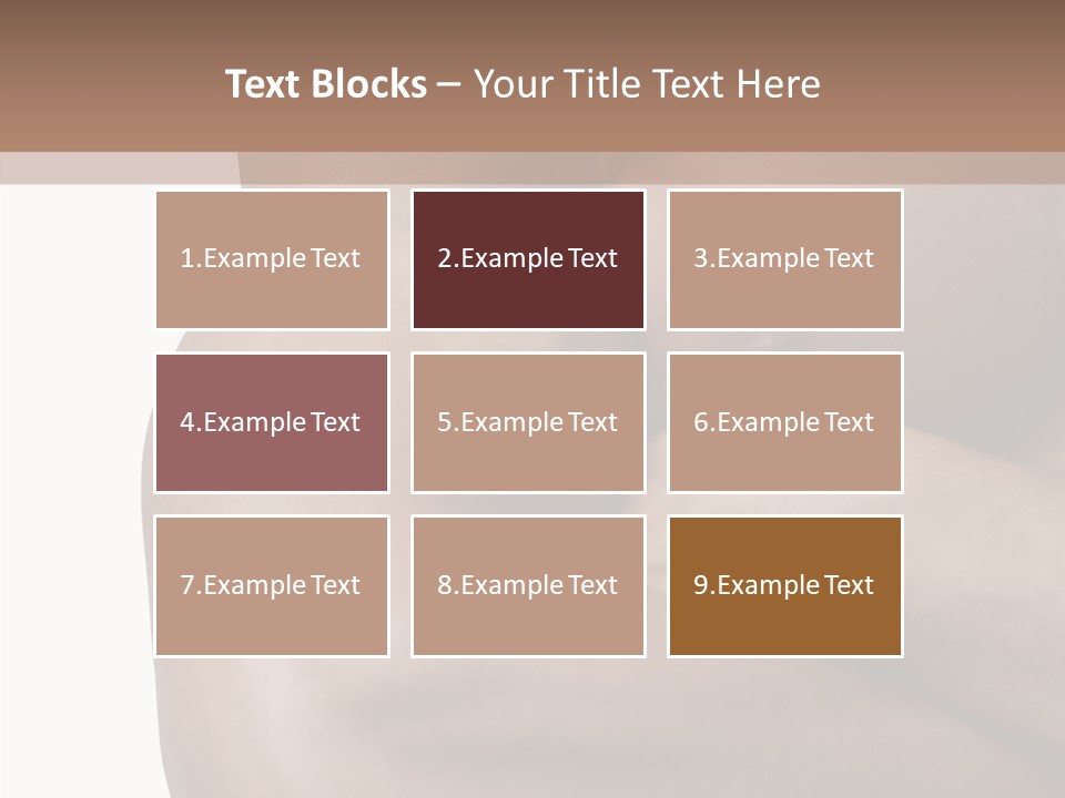 Isolated Muscular Fitness PowerPoint Template