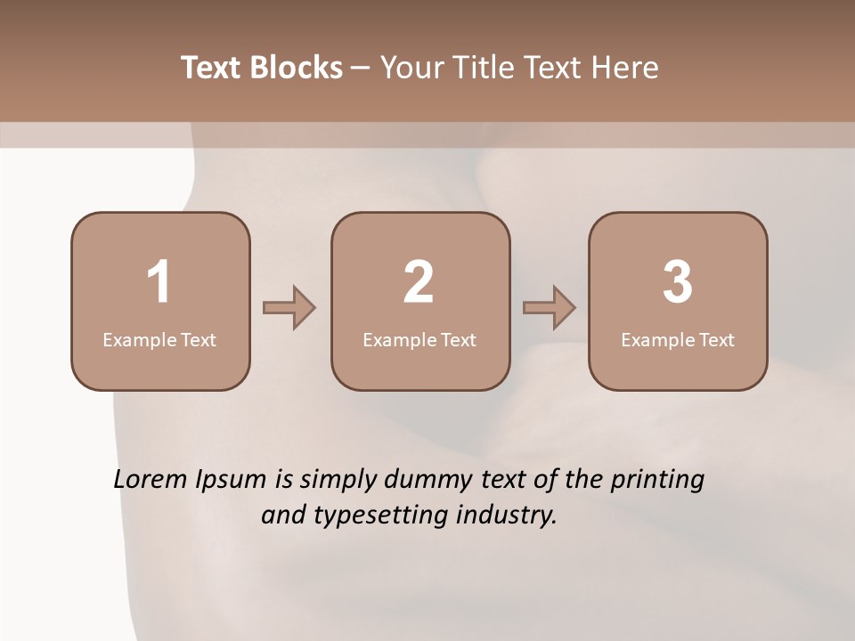 Isolated Muscular Fitness PowerPoint Template