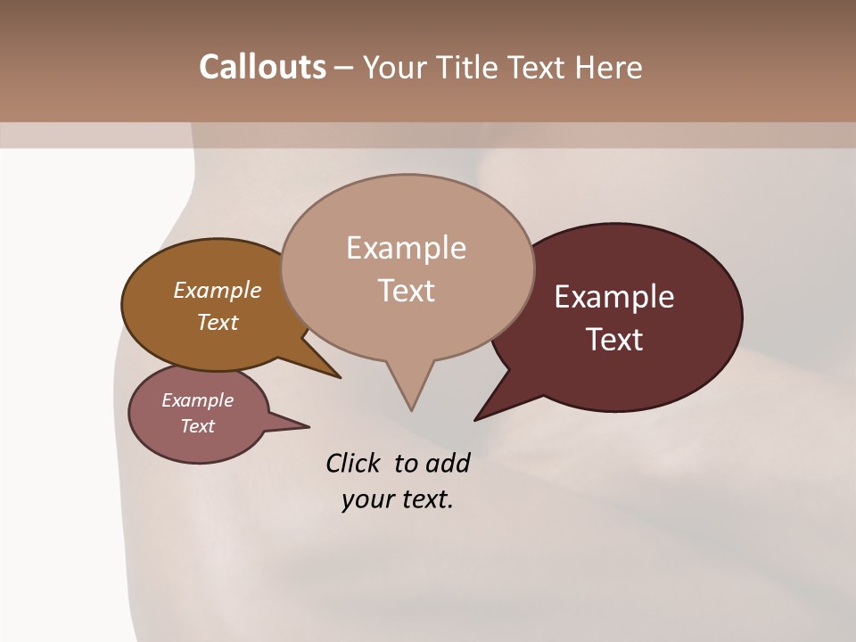 Isolated Muscular Fitness PowerPoint Template