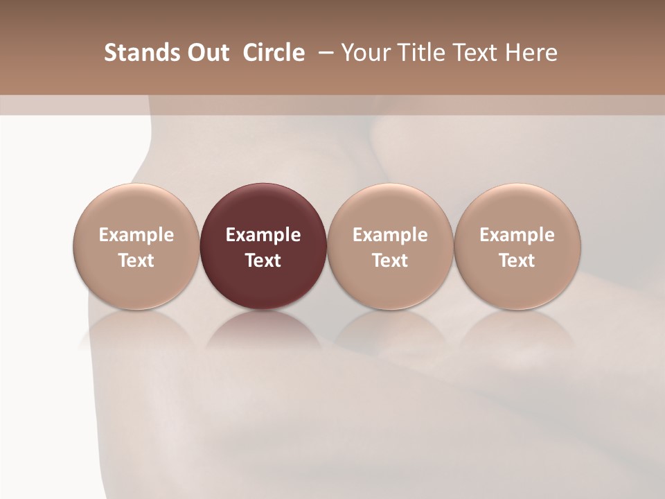 Isolated Muscular Fitness PowerPoint Template