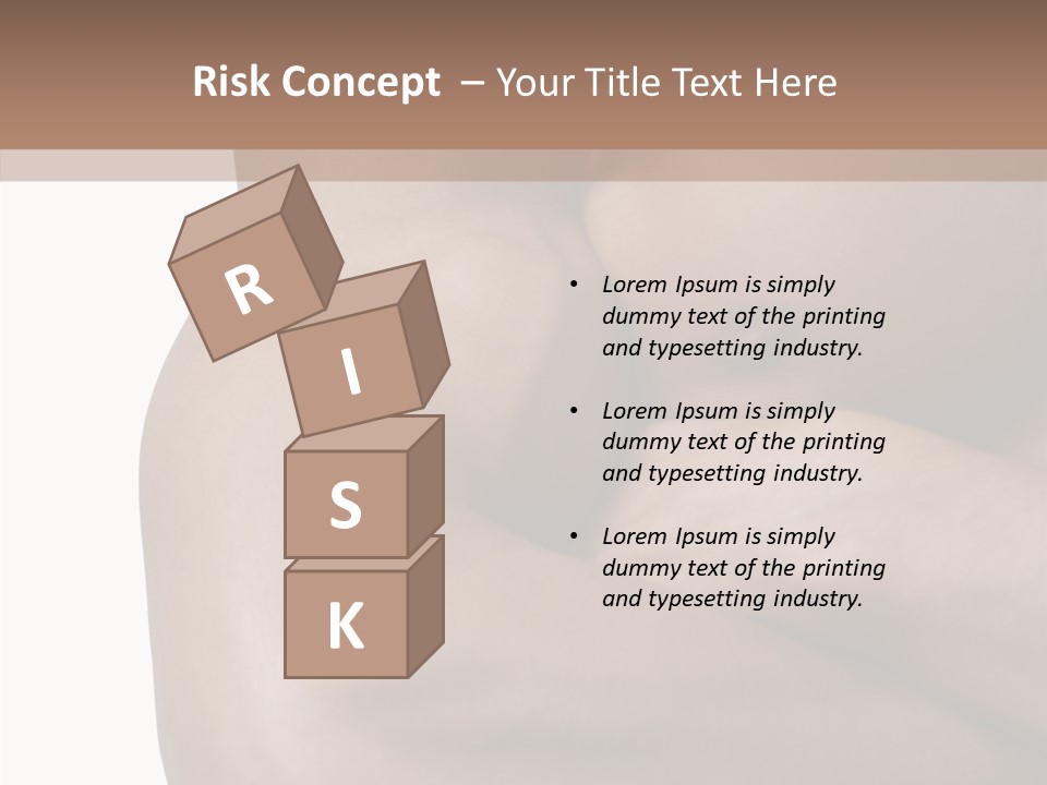 Isolated Muscular Fitness PowerPoint Template