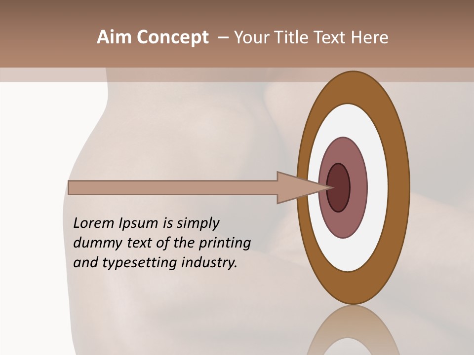 Isolated Muscular Fitness PowerPoint Template