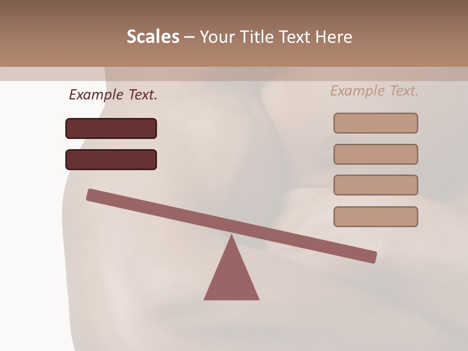 Isolated Muscular Fitness PowerPoint Template