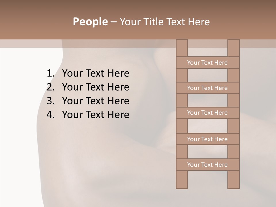 Isolated Muscular Fitness PowerPoint Template