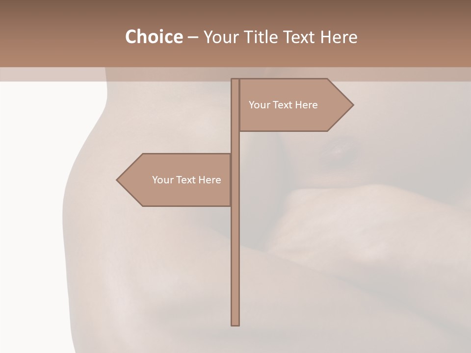 Isolated Muscular Fitness PowerPoint Template