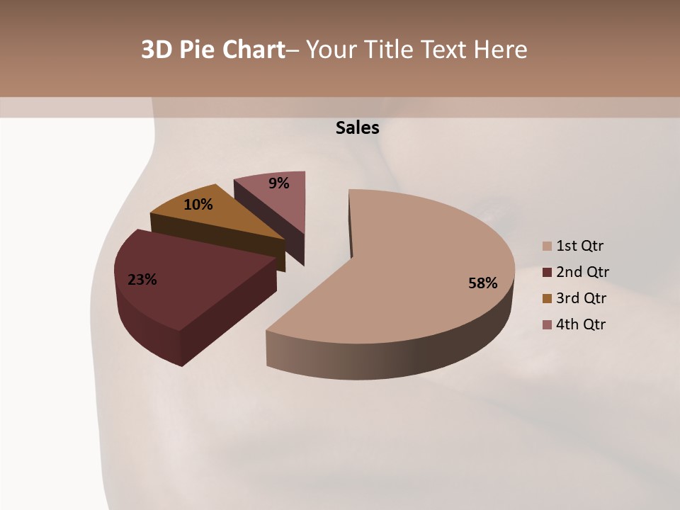 Isolated Muscular Fitness PowerPoint Template