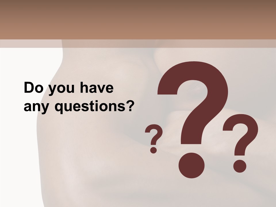 Isolated Muscular Fitness PowerPoint Template