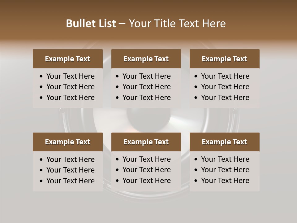 Play Rounded Club PowerPoint Template