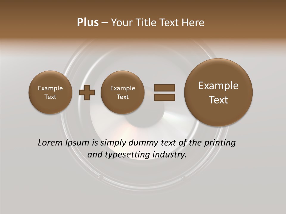 Play Rounded Club PowerPoint Template