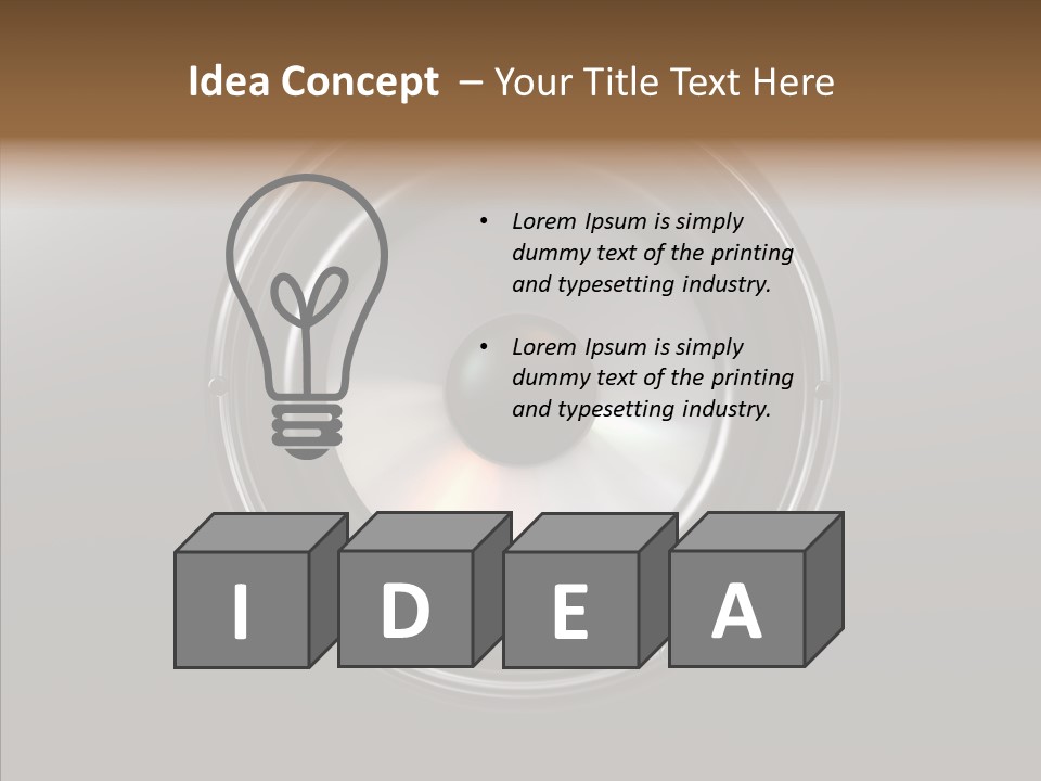 Play Rounded Club PowerPoint Template