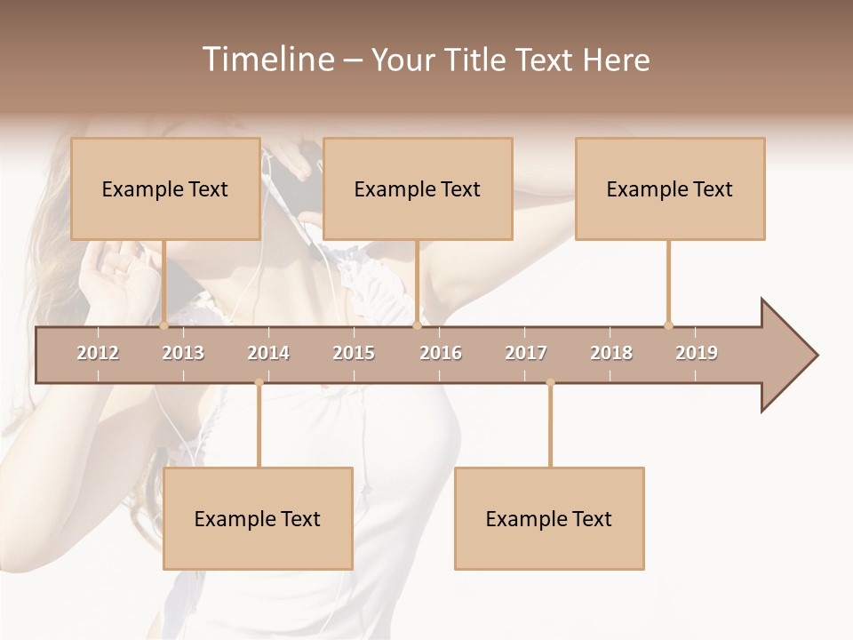 Pretty Slender Healthy PowerPoint Template